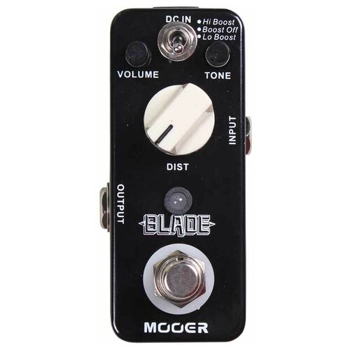 Mooer Blade мини-педаль Metal Distortion mooer ultra drive mkii мини педаль distortion