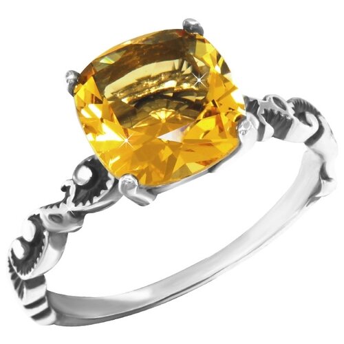 фото Pokrovsky серебряное кольцо с кварцем синтетическим 1100840-13435, размер 16.5
