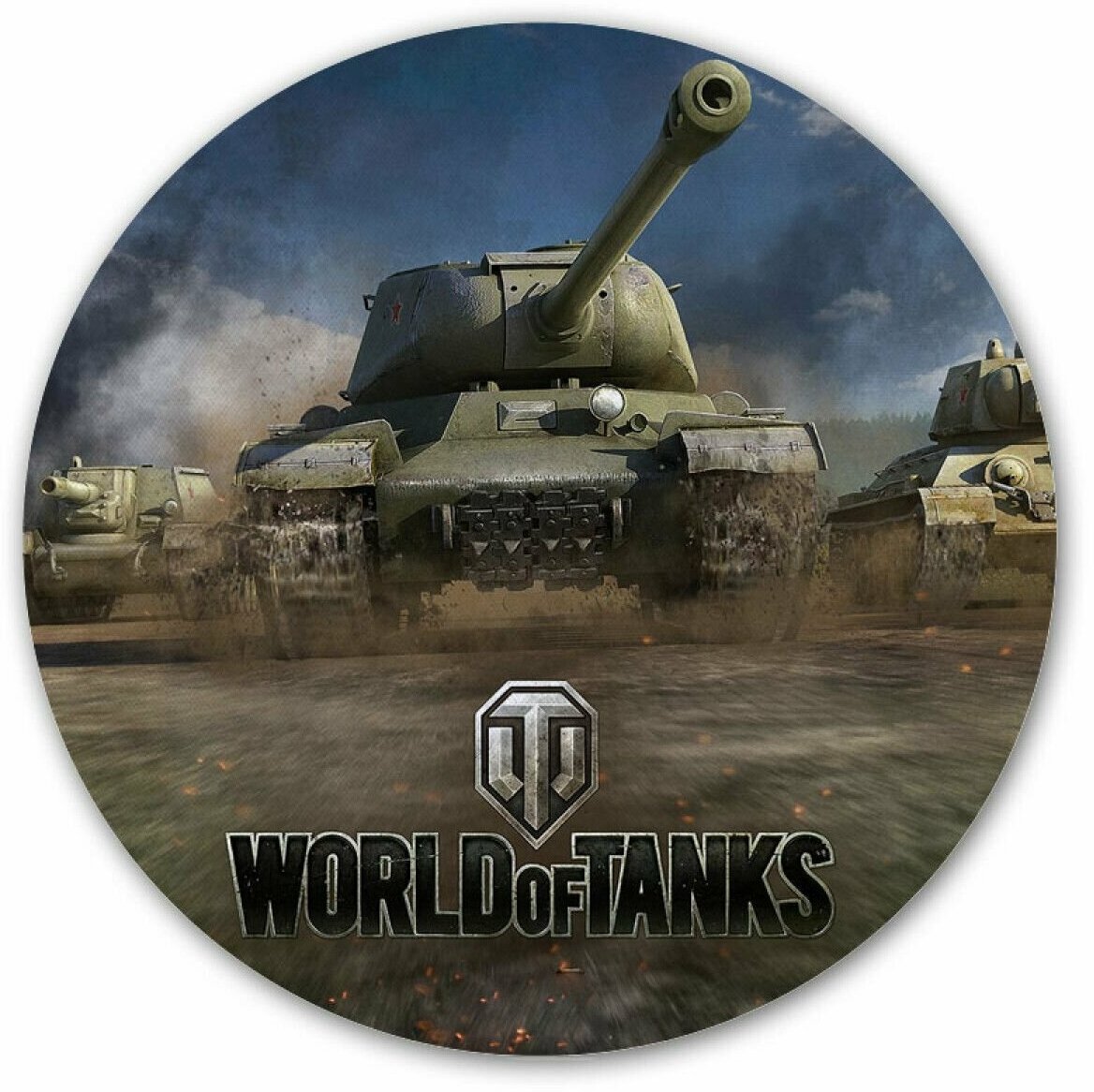 Коврик для мышки круглый World of Tanks