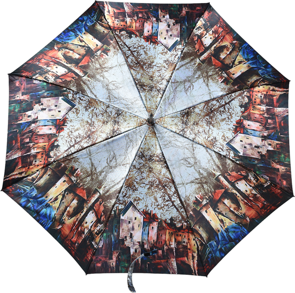 Зонт-трость ZEST, полуавтомат, купол 106 см., 8 спиц, для женщин