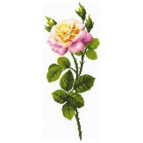 фото Риолис набор для вышивания дивный цветок 20 x 50 см (1331)