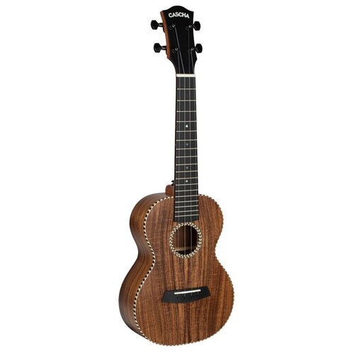 hh 2316 bamboo series graphite укулеле концертный с чехлом графит cascha Укулеле концертный Cascha HH-2310 Acacia Series