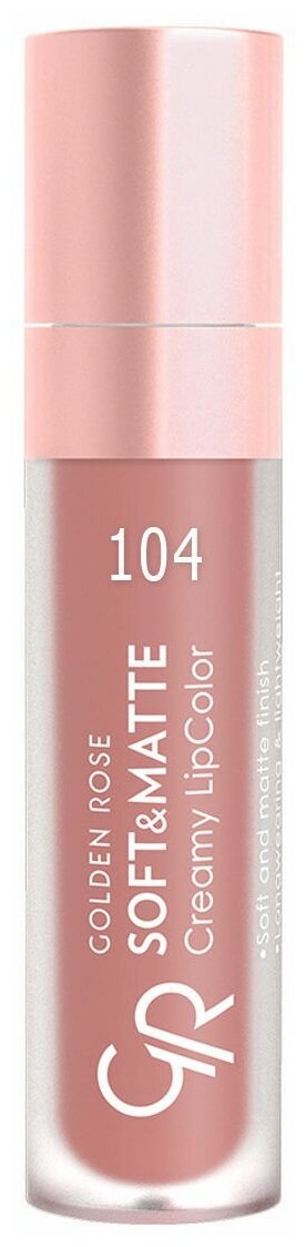   Golden Rose Soft Matte 104