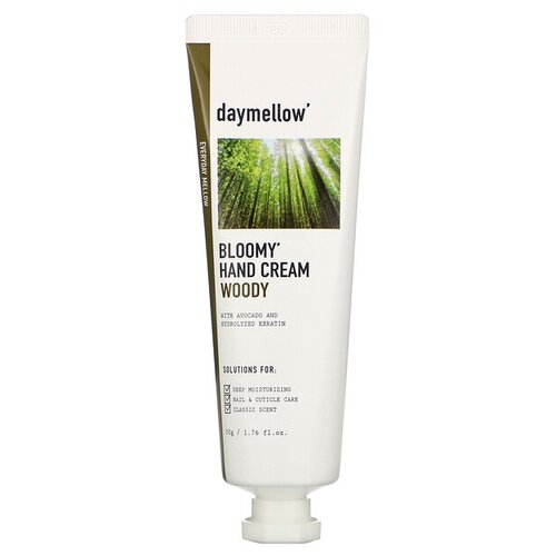 DAYMELLOW' Крем для рук с ароматом эвкалипта Bloomy Hand Cream Eucalyptus