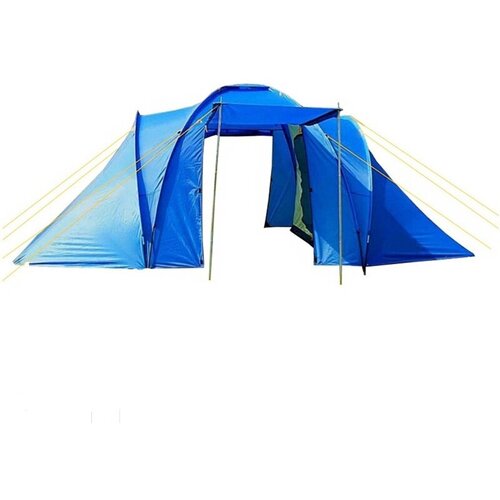 Палатка четырехместная Alpika Dallas 4 палатка кемпинговая alpika dakota 4 4 х местная 240х260х190 см polyestr pu 3000