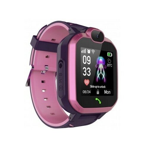 Умные часы для детей, Умные часы Smart Baby Watch, 41mm, розовый