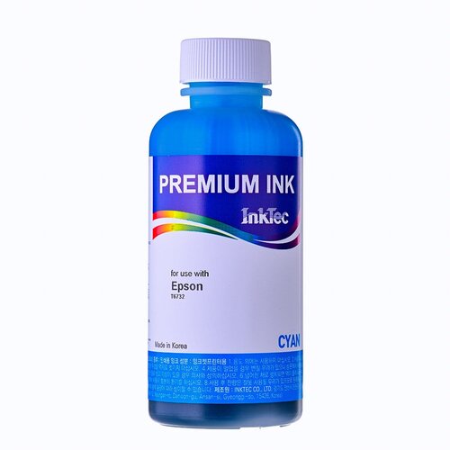 epson c13t09c34a картридж 108 ecotank ink для epson l8050 l18050 magenta 70ml Чернила для принтера Epson L8050, L8058, L18050, L18058, 108, 056, 100 мл, без насадок и носиков, голубые