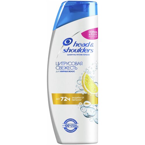 Procter&Gamble Шампунь против перхоти Head&Shoulders Цитрусовая свежесть 400 мл