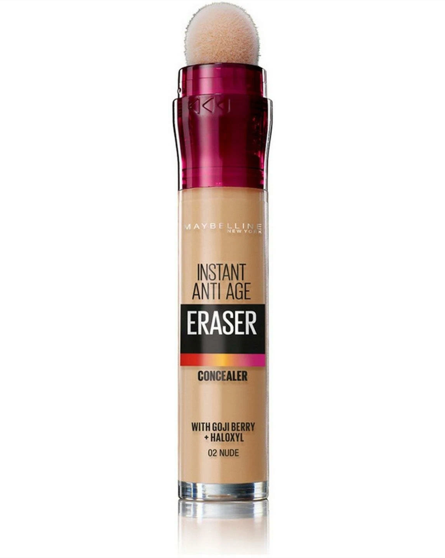 Мейбелин / Maybelline - Консилер для лица Instant AntiAge Eraser 02 Бежевый 6,8 мл