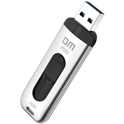 Флешка 128Gb DM FS200-USB3.2 128GB USB 3.2 серебристый