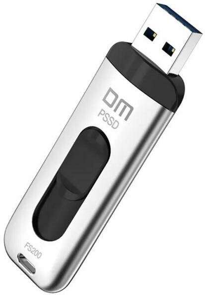 Флешка 128Gb DM FS200-USB3.2 128GB USB 3.2 серебристый