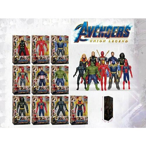 Фигурка супергероя Avengers Мстители 88005, звук, свет / Микс игровой смешанный набор из 6 фигурок супергероев marvel comics и dc comics человек паук супермен бэтмен тор капитан америка железный человек