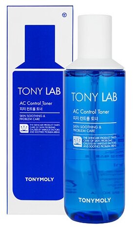 TONYMOLY TONY LAB AC Control Toner Тонер осветляющий для проблемной кожи лица