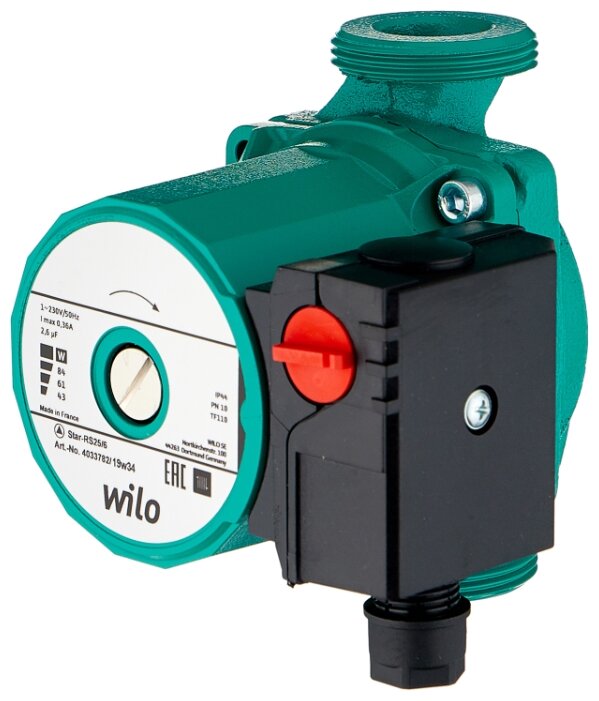 Wilo star rs 25 6