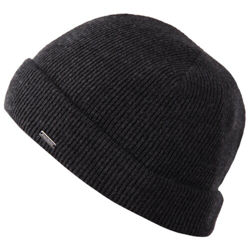 фото Шапка мужская finn flare, цвет: темно-серый a19-21141_202, размер 58