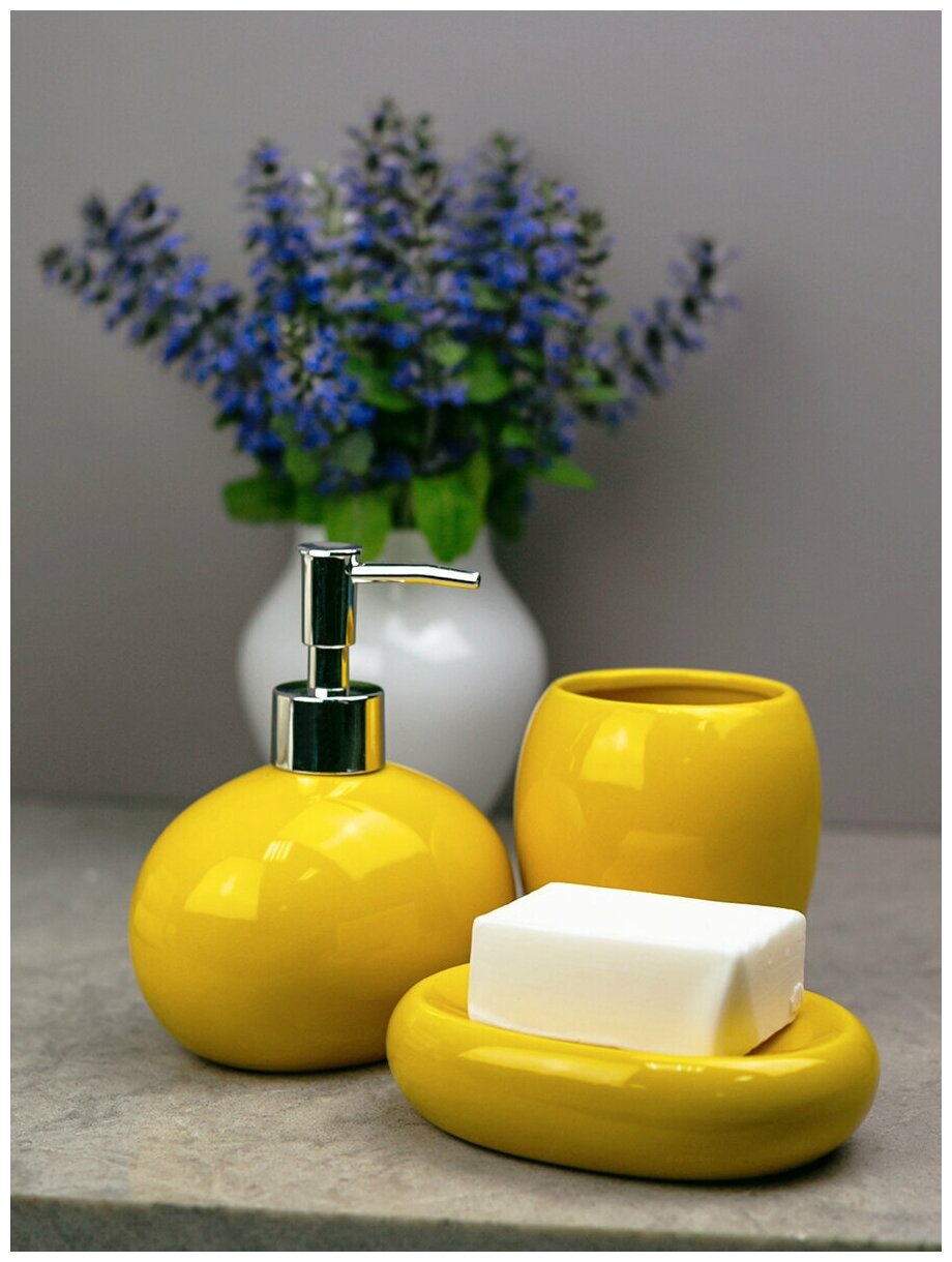 Набор Bath Plus Giallo W-CE0082PA-SET3 - фото №2
