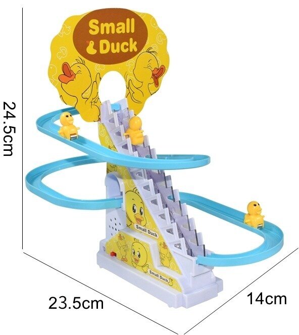 Интерактивная развивающая игрушка Уточки бегающие на лестнице