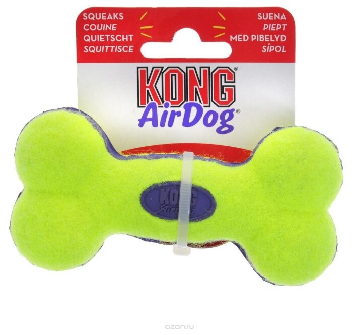 Игрушка для собак KONG AIR "КОСТОЧКА" маленькая, 11 см - фотография № 5