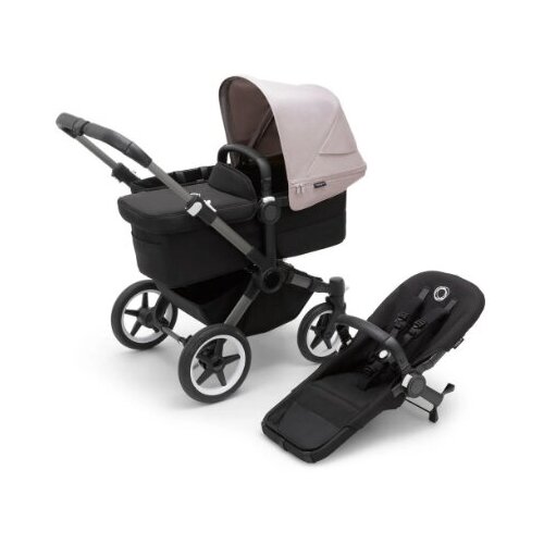 Детская коляска 2 в 1 Bugaboo Donkey5 Mono Graphite/Midnight black/Misty White