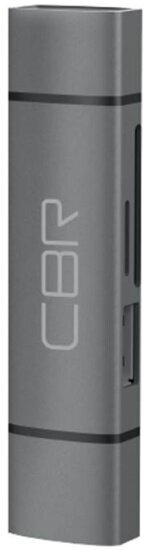 Карт-ридер Cbr USB Type-C/USB 3.0 (2 в 1) Gear, до 5 Гбит/с, microSD/T-Flash/SD/SDHC/SDXC