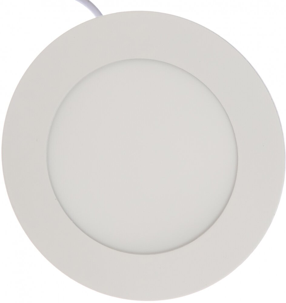Светильник gauss 939111306, LED, 6 Вт, 6500, IP20,120х22, Ø105, 460лм холодный белый, цвет арматуры: белый, цвет плафона: белый