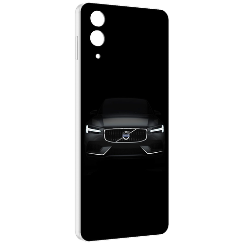 Чехол MyPads volvo вольво 1 мужской для Samsung Galaxy Z Flip 4 (SM-F721) задняя-панель-накладка-бампер чехол mypads bmw бмв 1 мужской для samsung galaxy z flip 4 sm f721 задняя панель накладка бампер