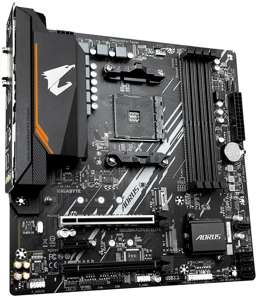 Материнская плата Gigabyte B550M AORUS ELITE