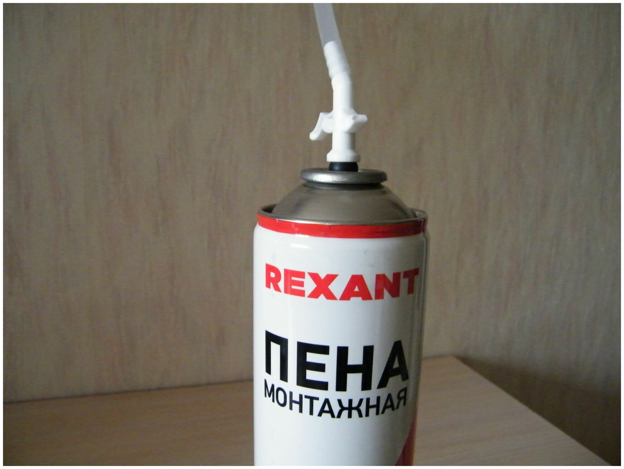 Rexant Пена монтажная всесезонная с трубочкой 40л eco Rexant 89-0906 - фотография № 4
