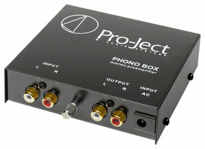 Фонокорректоры Pro-Ject Phono Box black (MM)