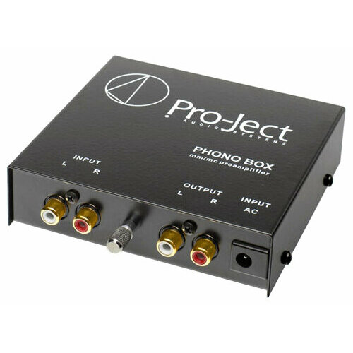 Фонокорректор стерео Pro-Ject Phono Box, black