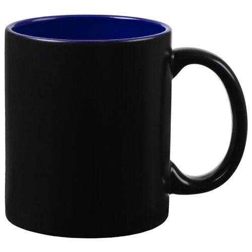 фото Кружка-хамелеон on display, матовая, синяя molti