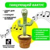 Танцующий кактус / поющий кактус / музыкальный кактус игрушка / 120 мелодий - изображение