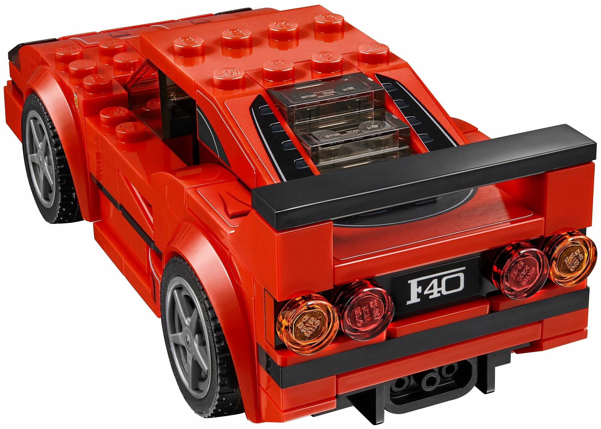 Конструктор LEGO Speed Champions Автомобиль Ferrari F40 Competizione, 198 деталей (75890) - фото №15