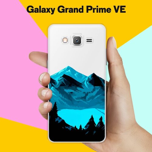 Силиконовый чехол на Samsung Galaxy Grand Prime VE Горное озеро / для Самсунг Галакси Гранд Прайм ВЕ Дуос
