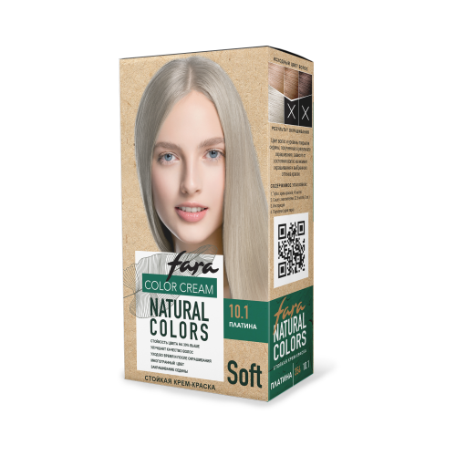 Краска для волос FARA Natural Colors Soft 354 платина, 116 г