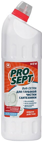 Чистящее средство для глубокой чистки сантехники Prosept Bath Extra, 1 л