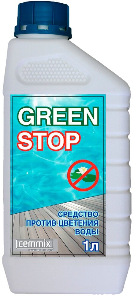 Средство против цветения воды Cemmix Green Stop, 1 л