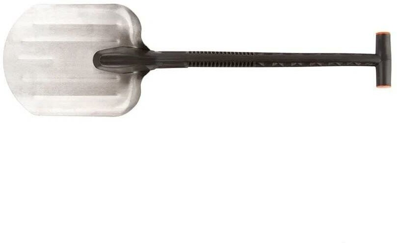 Лопата автомобильная алюминиевая, морозостойкий пластиковый черенок 195х260x700 мм Fit - фото №3