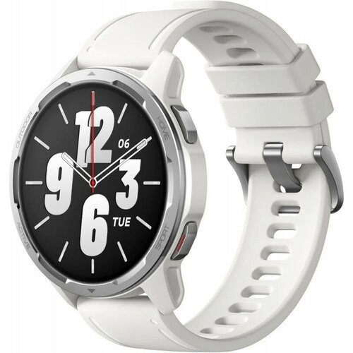 Умные часы Xiaomi Watch S1 Active GL, белый умные часы xiaomi watch s1 active moon white