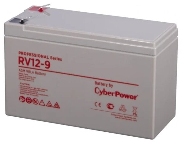 Аккумуляторная батарея CyberPower Professional RV 12-9 12В 9 А·ч