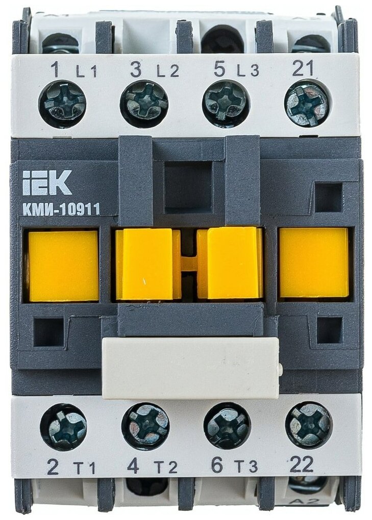 Контактор КМИ-10911 9А 230В/АС3 1НЗ IEK (1/50)