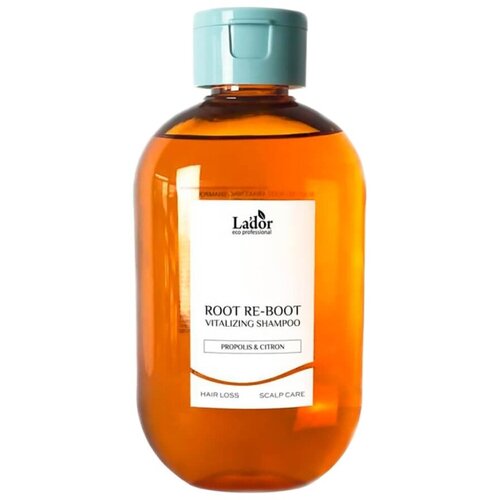 La'dor ROOT RE-BOOT VITALIZING SHAMPOO PROPOLIS&CITRON Шампунь для восстановления корней волос с прополисом и цитроном