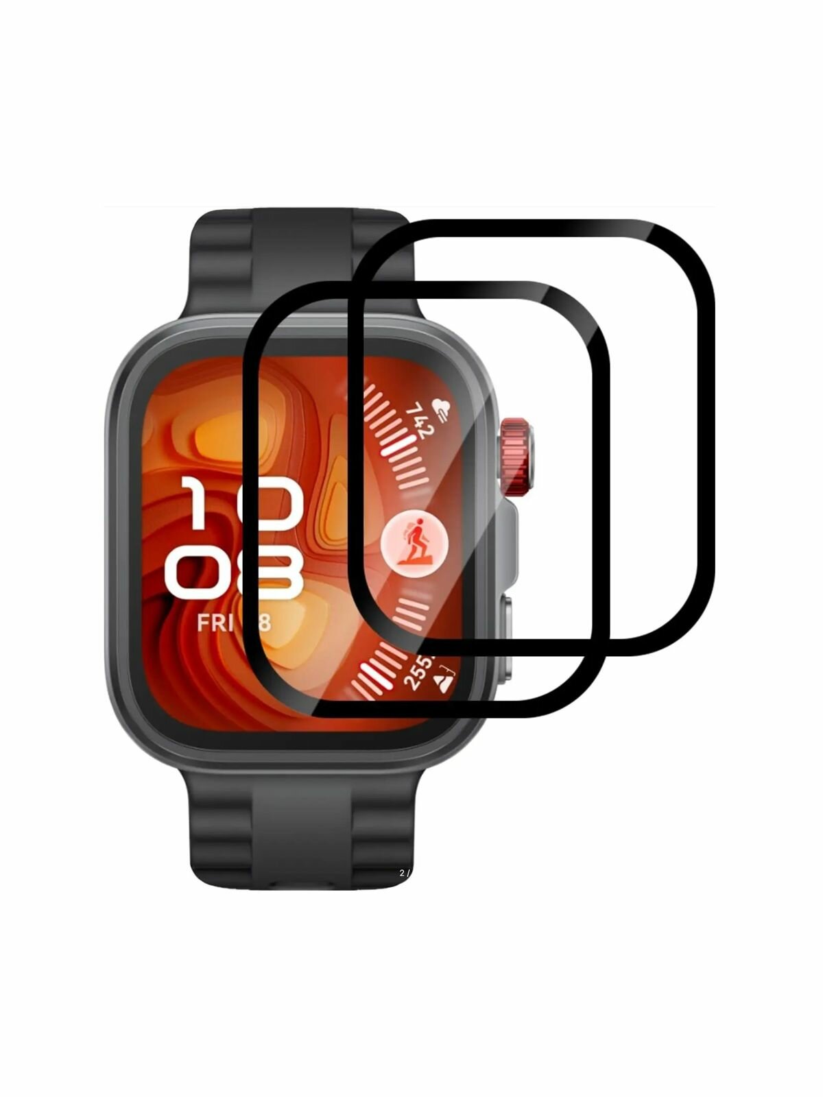 Защитная пленка керамическая Huawei Watch Fit 4 Pro - 2 шт.