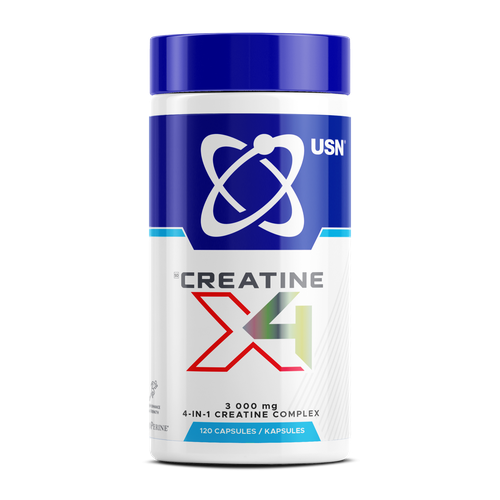 USN Creatine X4 Креатин Икс Четыре, капсулы по 952 мг, 120 капсул
