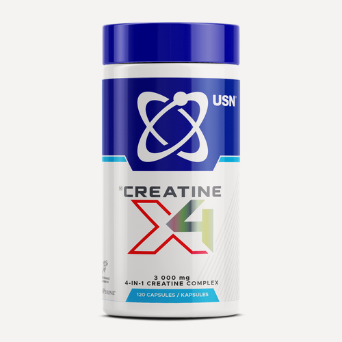 Изображение товара USN Creatine X4 Креатин Икс Четыре, капсулы по 952 мг, 120 капсул