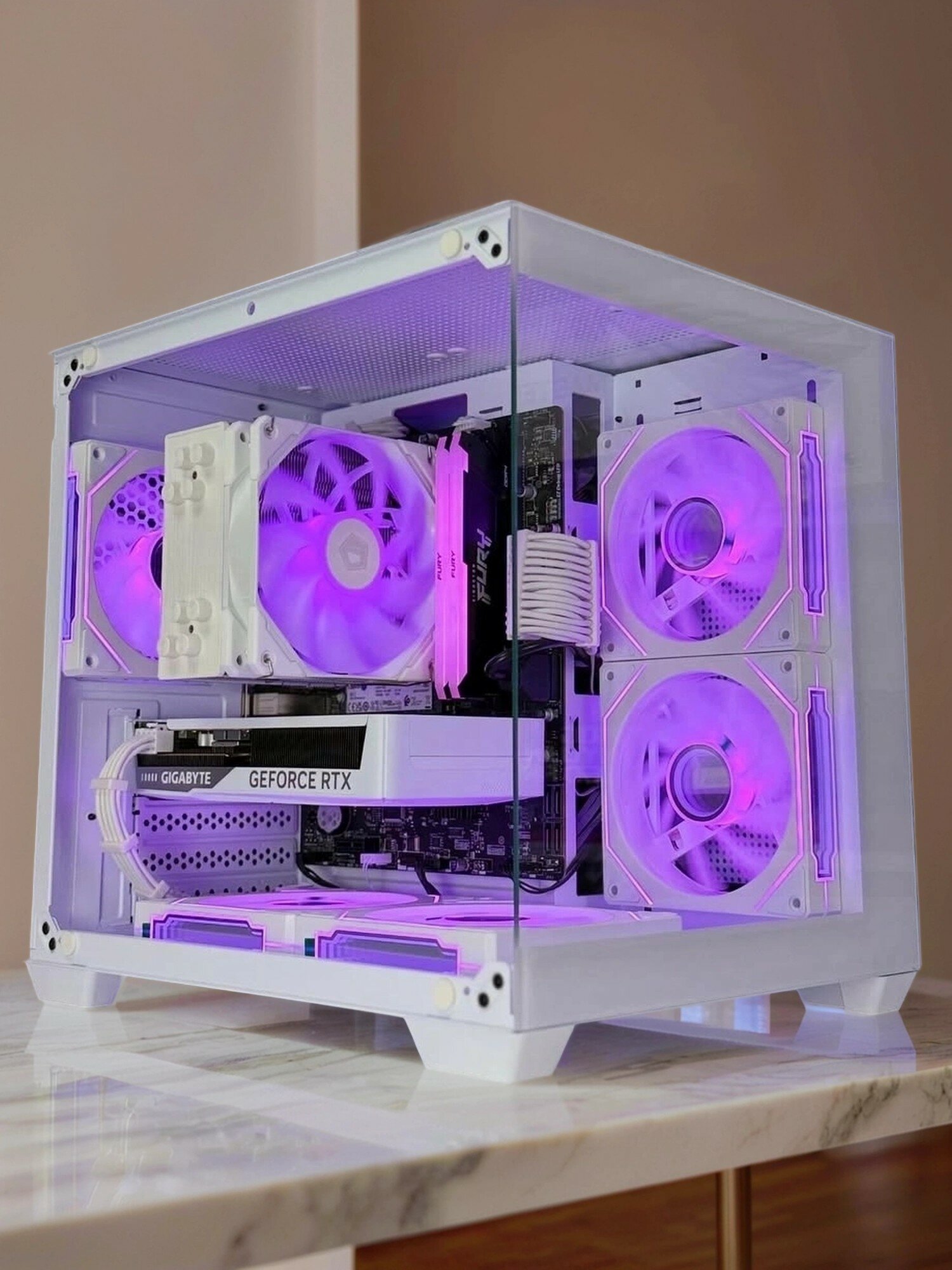 Игровой ПК (AMD Ryzen 7 7800X3D / NVIDIA GeForce RTX 4070 / 8 ГБ ОЗУ /500 ГБ SSD M2) (Игровой компьютер / системный блок)