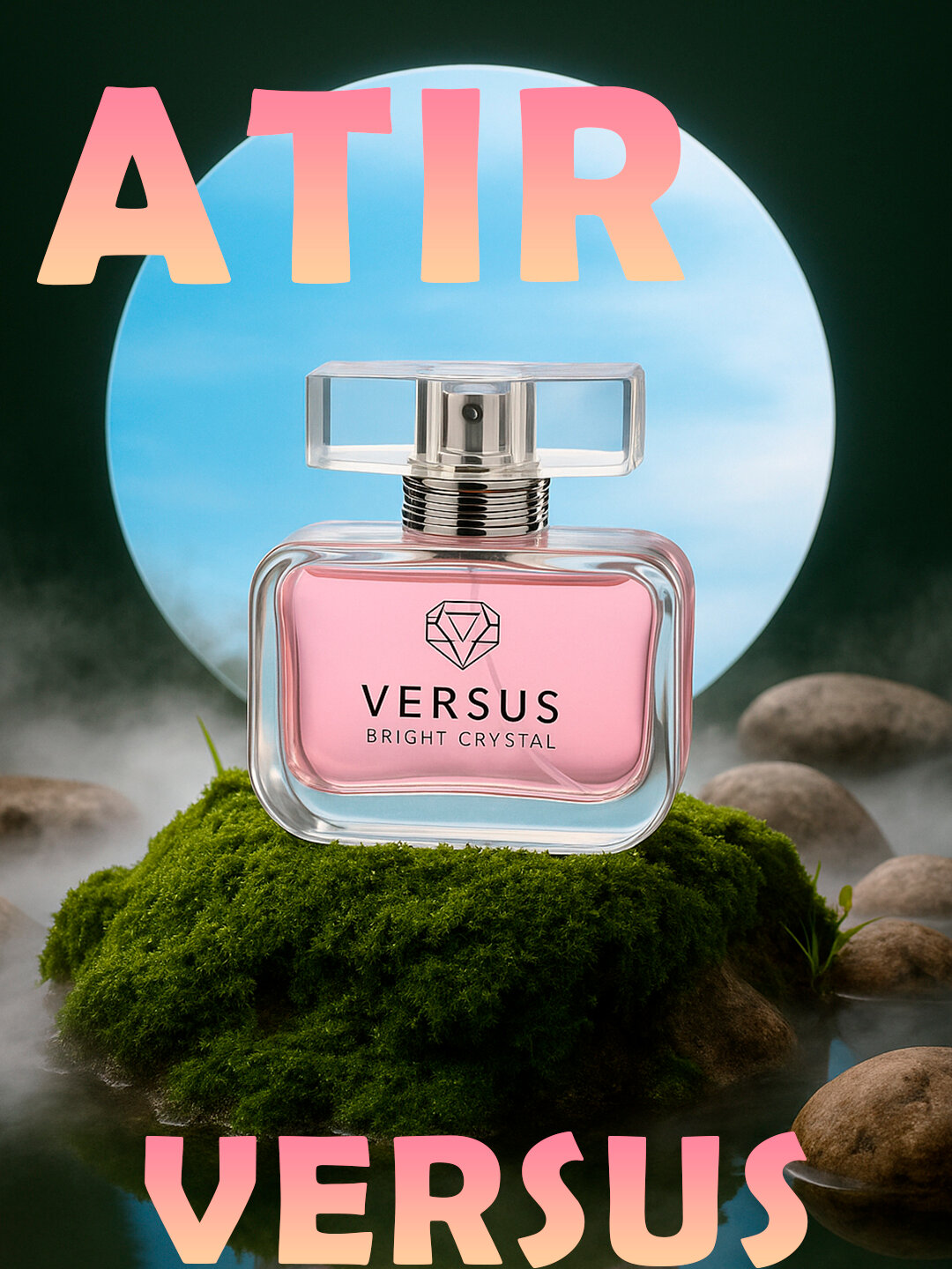 Versus Bright Crystal Fragrance World, парфюмерная вода для женщин, 100 мл