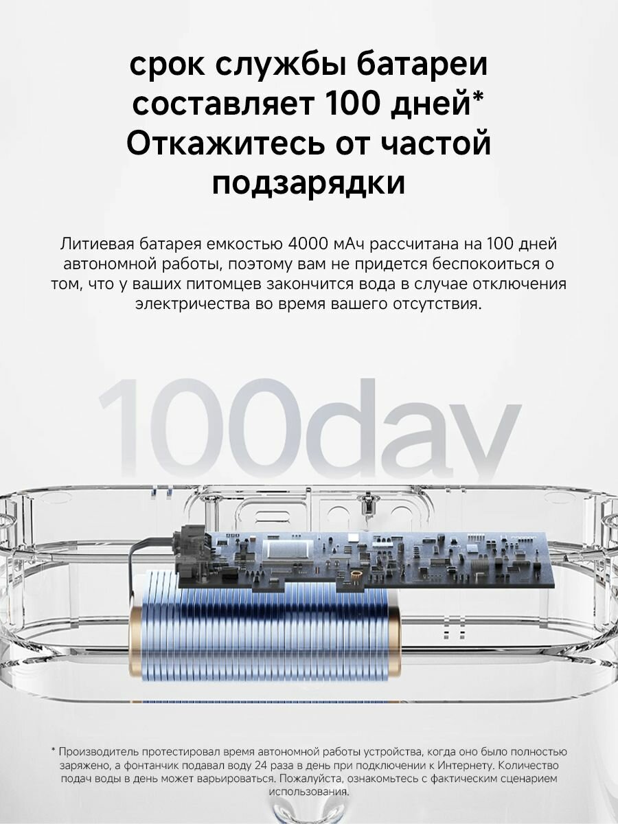 Разборка Xiaomi Smart Pet Fountain 2 для очистки