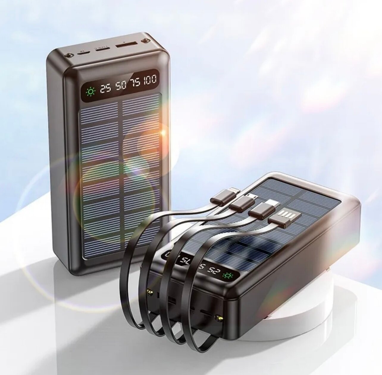 Повербанк Bootleg 50000 mAh внешний аккумуля- тор для Iphone и Android — фото 1