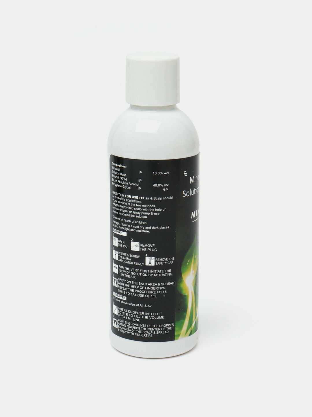 Миноксидил 10% Minoxidil Topical Solution USP 10%, для роста волос и бороды, 60 мл — фото 1